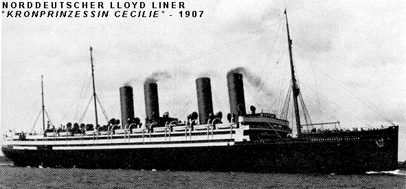 Kronprinzessin Cecilie Picture from website Liners of Golden Ages